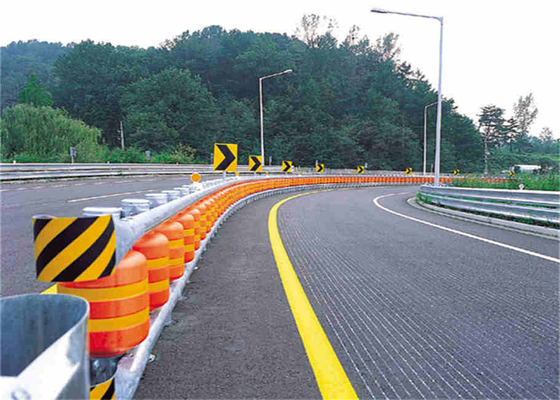 Good price 単一/二重ローラーの高速道路の安全性の障壁は色をカスタマイズした オンライン
