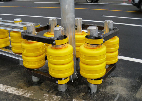 お買い得 生涯10年 高速道路用ローラーバリア 熱間亜鉛メッキ 冷間圧延鋼製 耐久性のある道路安全バリア 車両衝突保護 オンライン