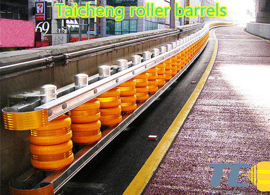 お買い得 Panel Height 1.2m Rolling Guardrail Barrier Diameter 245 350 Mm Roller Size Designed for Site Safety and Traffic Management オンライン