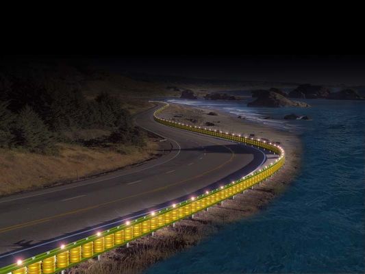 お買い得 EVAローラー材質Q235金属材料と高強度鋼を使用して設計されたローリングガードレールバリアは、安全を提供します。 オンライン